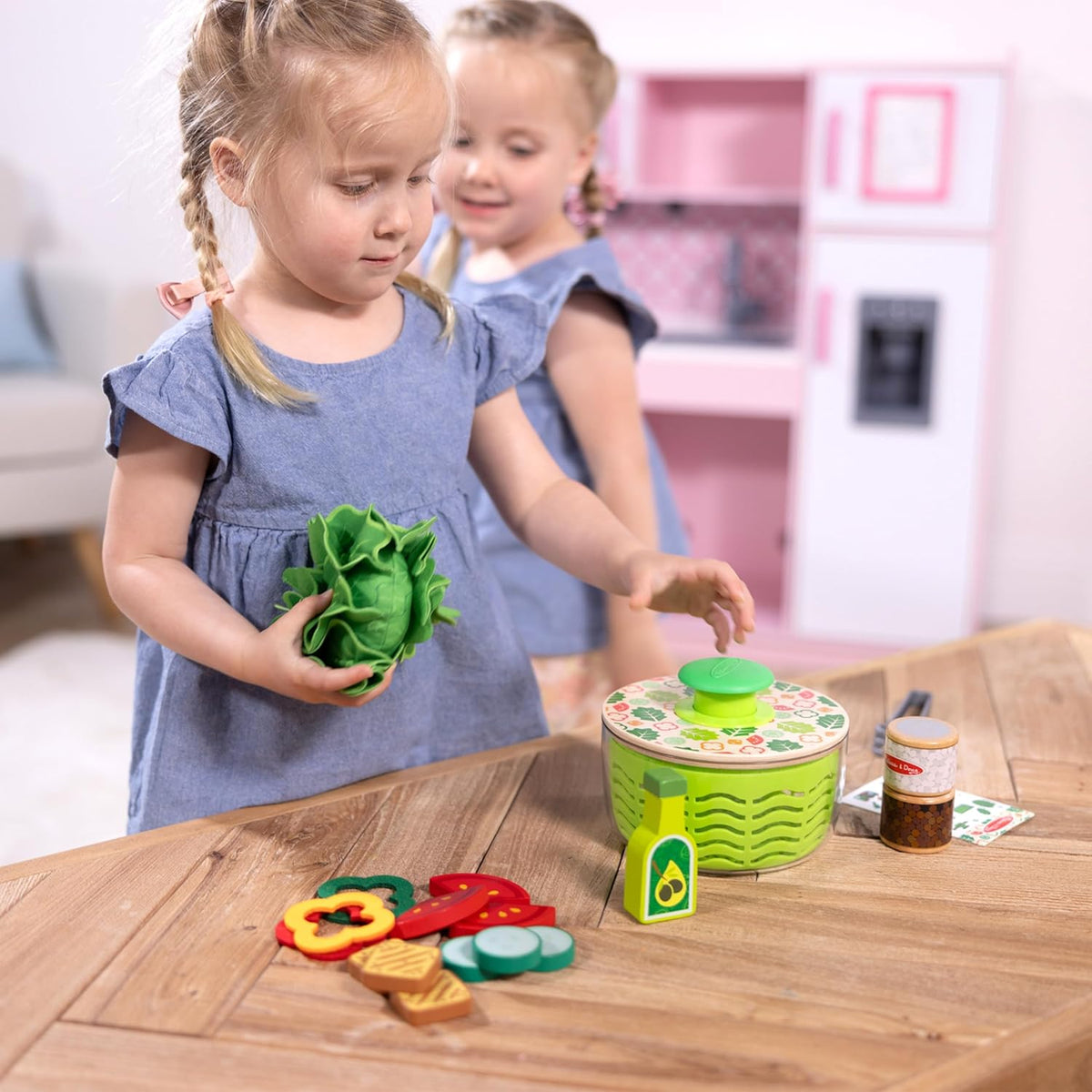Melissa & Doug Salatschleuder-Spielset, 28-teilig ab 3 Jahren