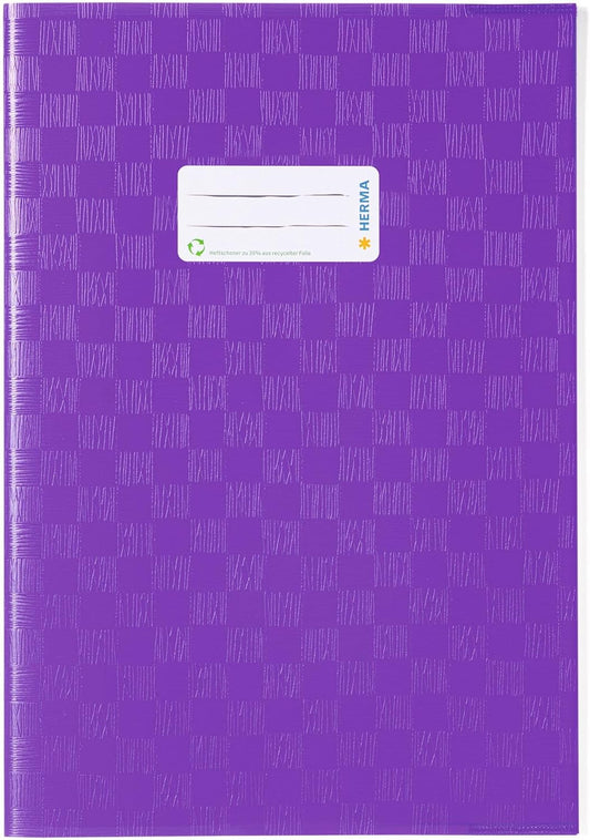 HERMA Heftschoner gedeckt violett DIN A4
