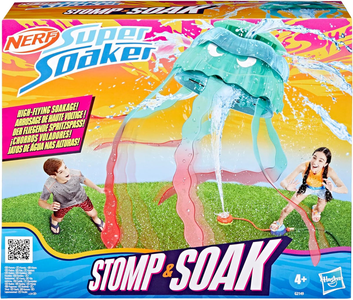 NERF Super Soaker Stomp & Soak Quallen-Wasserspiel