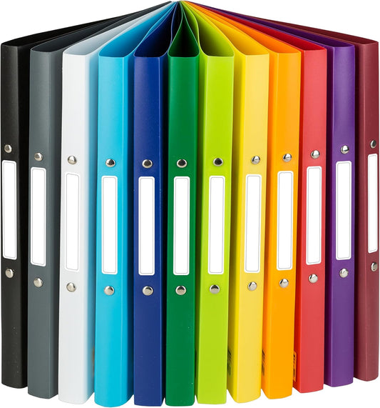 Idena Display Ringbuch inkl. Rückenschilder und Stehsammler DIN A4 12 Stück