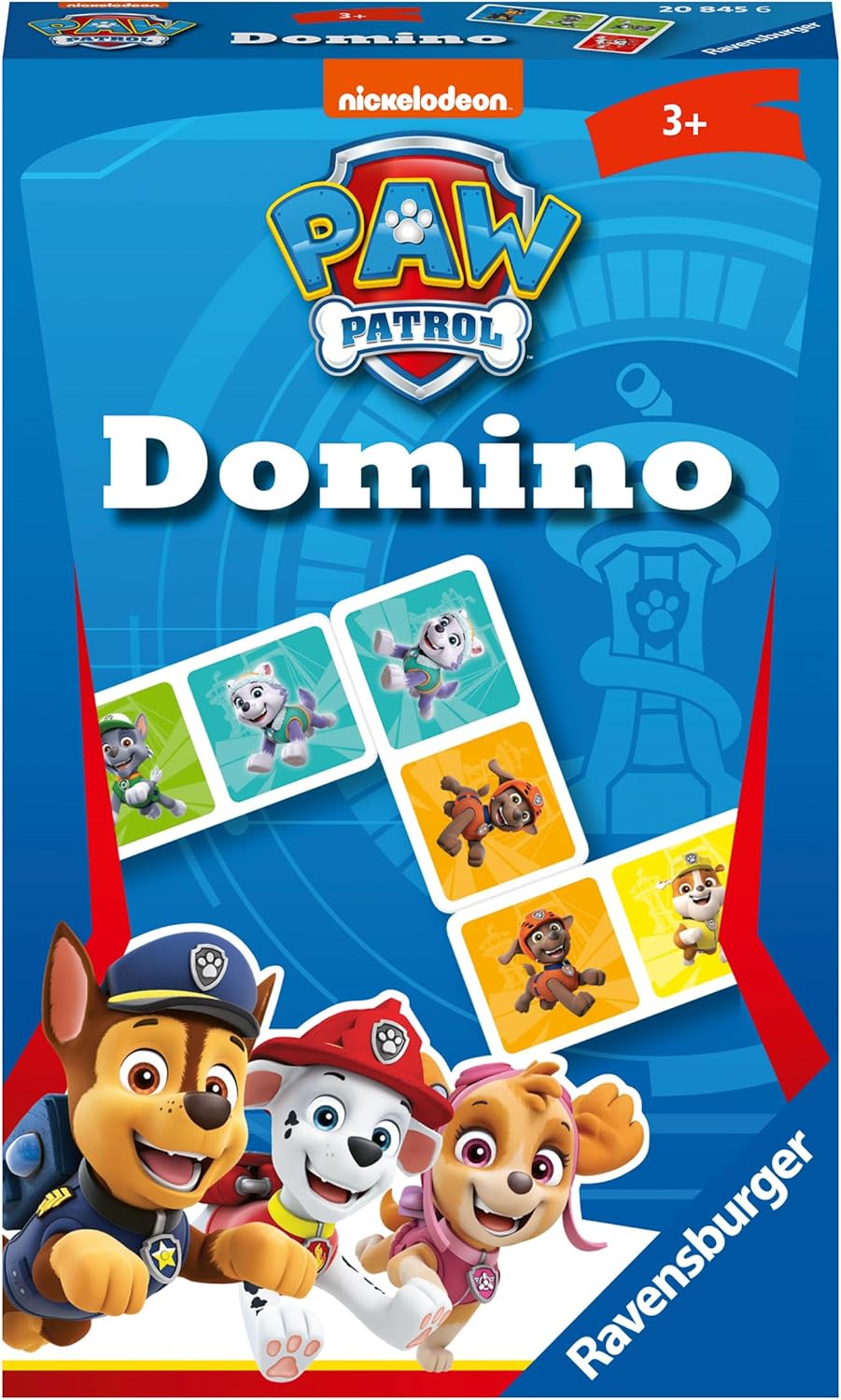 Ravensburger Paw Patrol Domino – 32 Karten ab 3 Jahren