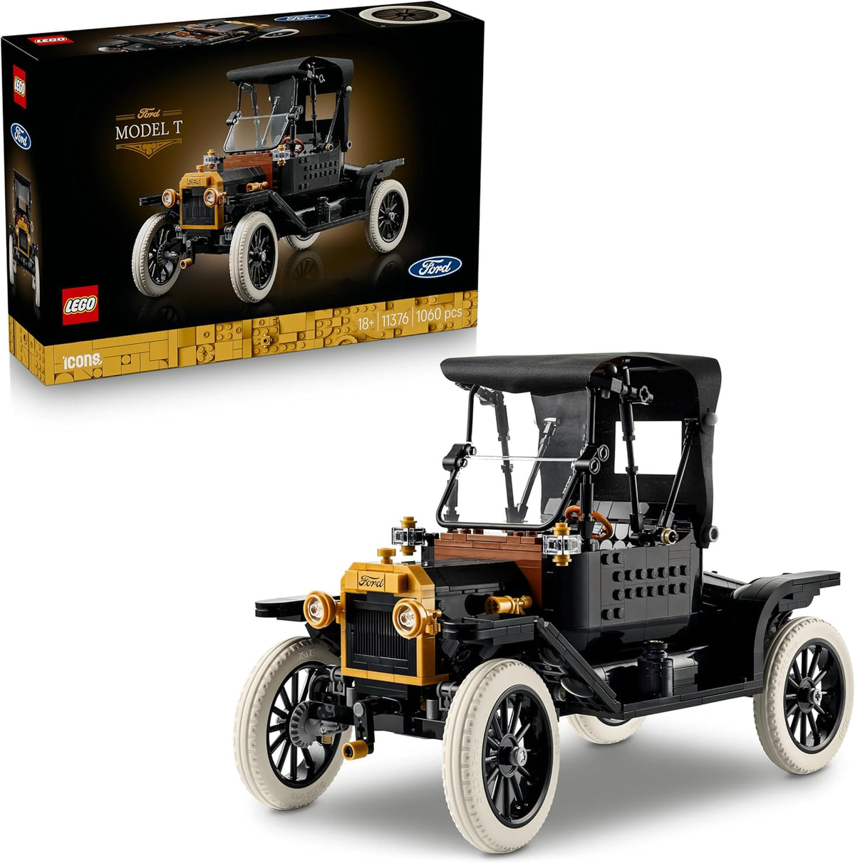 LEGO Icons Ford Model T - Retro Oldtimer Modellbau Set