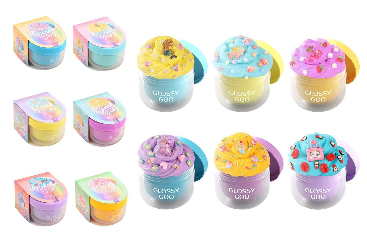 Glossy Knete Johntoy - 1 von 6 Designs