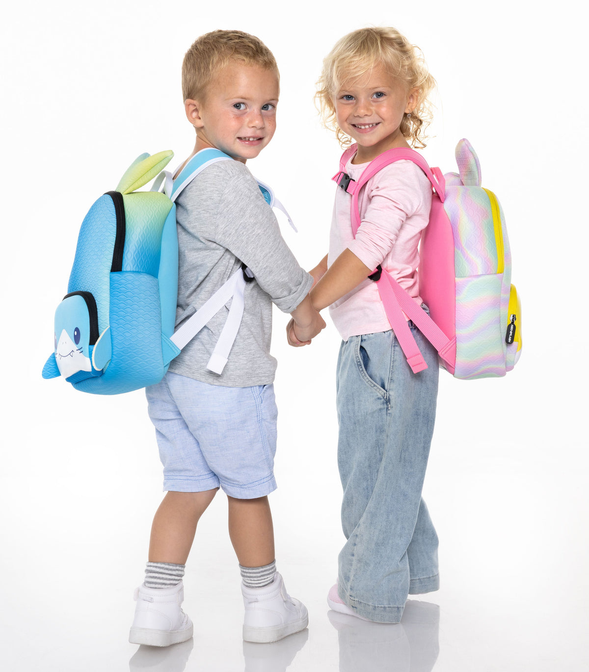 Splash & Fun Neopren Rucksack Hai für Kinder ab 3 Jahren