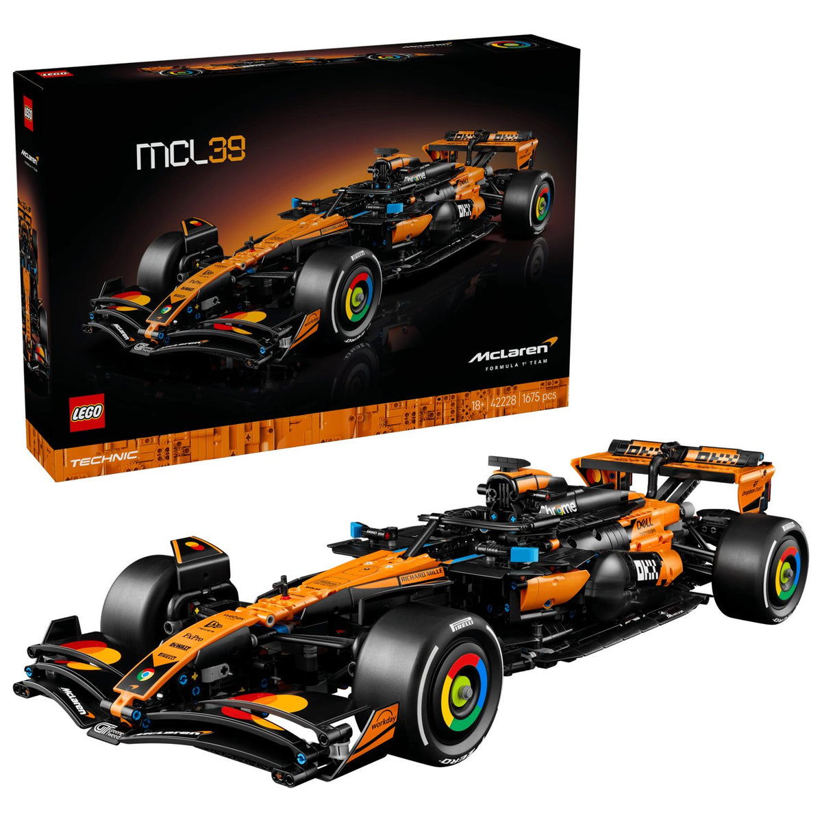 LEGO Technic McLaren MCL39 F1 Rennwagen 42228 – 1:8