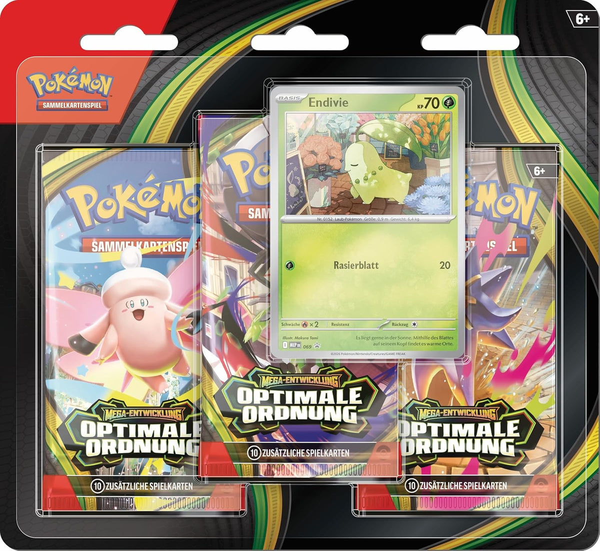 Pokémon TCG – Mega-Entwicklung 3-Pack Blister (DE)