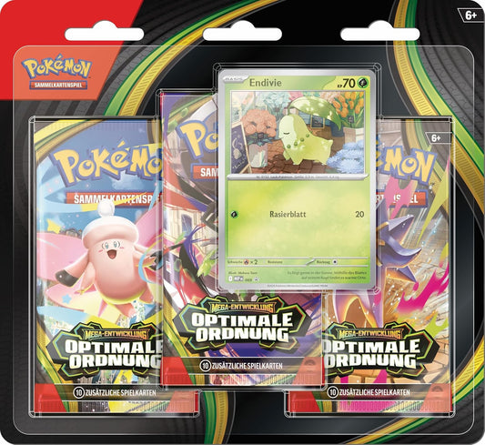 Pokémon TCG – Mega-Entwicklung 3-Pack Blister (DE)