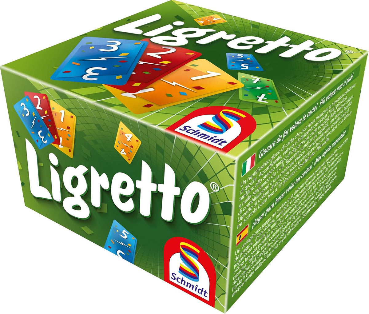 Ligretto Grün Kartenspiel 2-4 Spieler ab 8 Jahren Schmidt