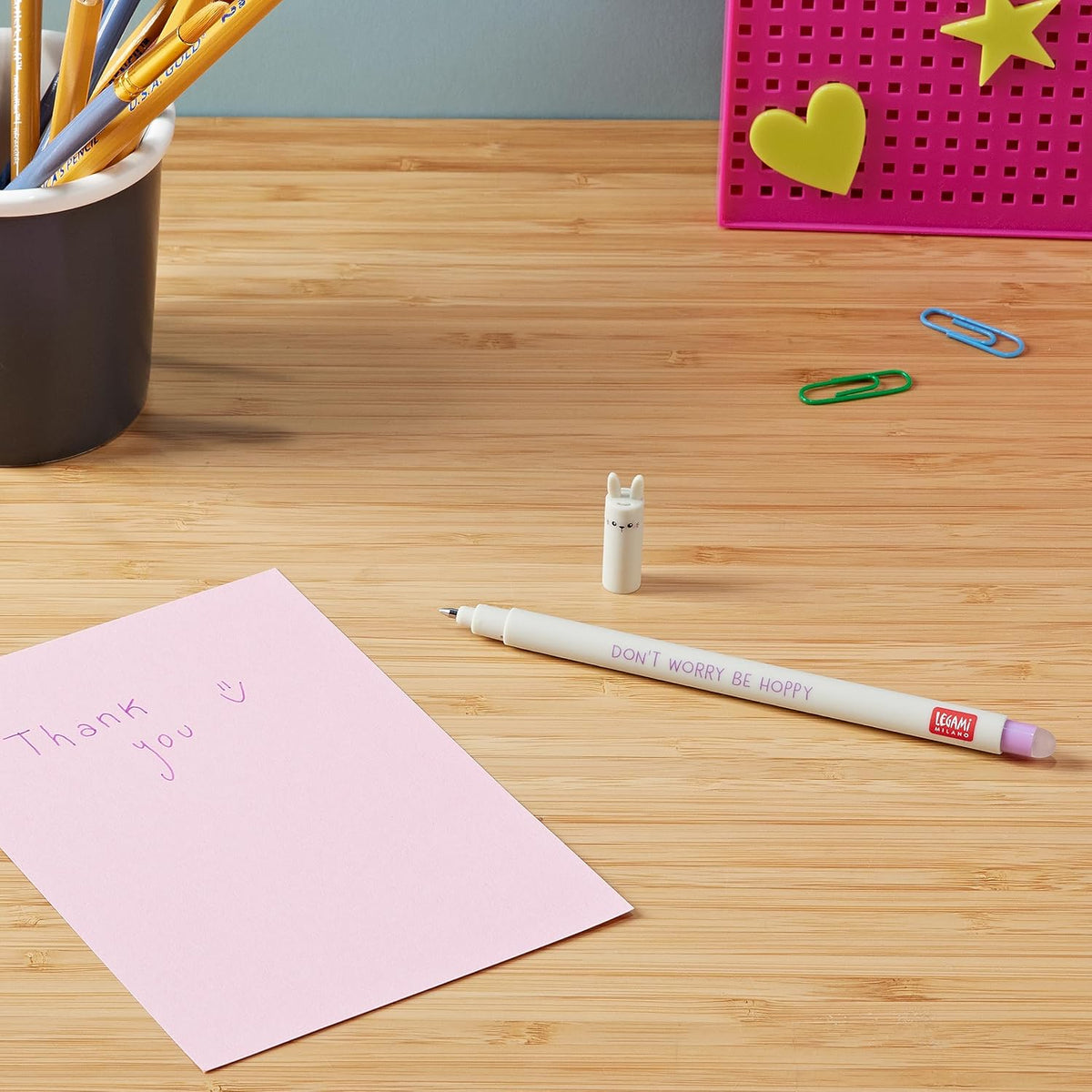 LEGAMI Erasable Gel Pen Löschbarer Gelstift – Bunny