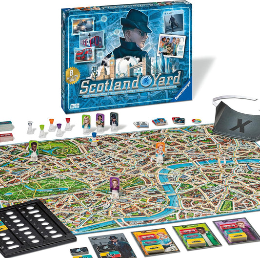 Ravensburger 27515 Scotland Yard – Detektivspiel ab 8 J.