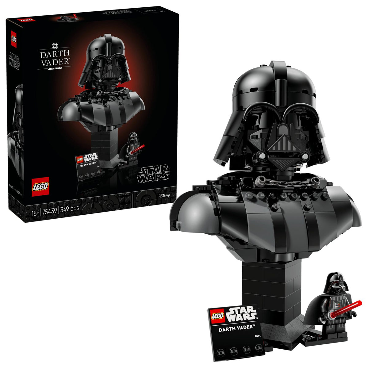 LEGO Star Wars 75439 Darth Vader Büste – 349 Teile