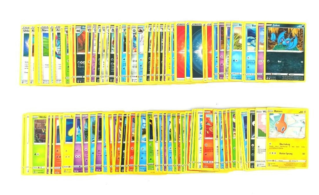 30 originale Pokemon Karten - Kartenset in Deutsch:  - 18 Pokémon, 3 Trainer, 3 Energie, 1 Holo