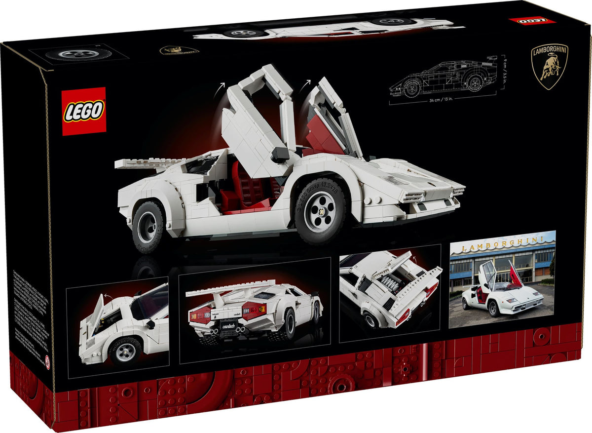 LEGO® Icons 10337 Lamborghini Countach 5000 Quattrovalvole (1.506 Teile)