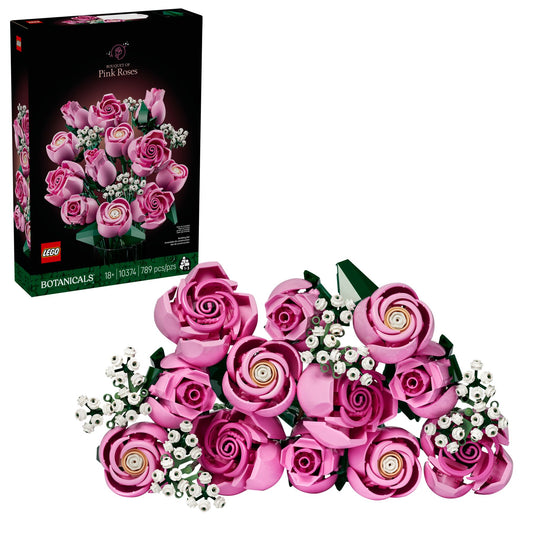 LEGO Botanicals Rosa Rosenstrauß 10328 - Deko-Blumen