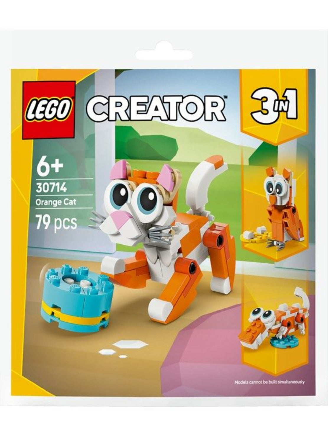 LEGO® Creator 30714 Orange Katze – 3-in-1 Bauset