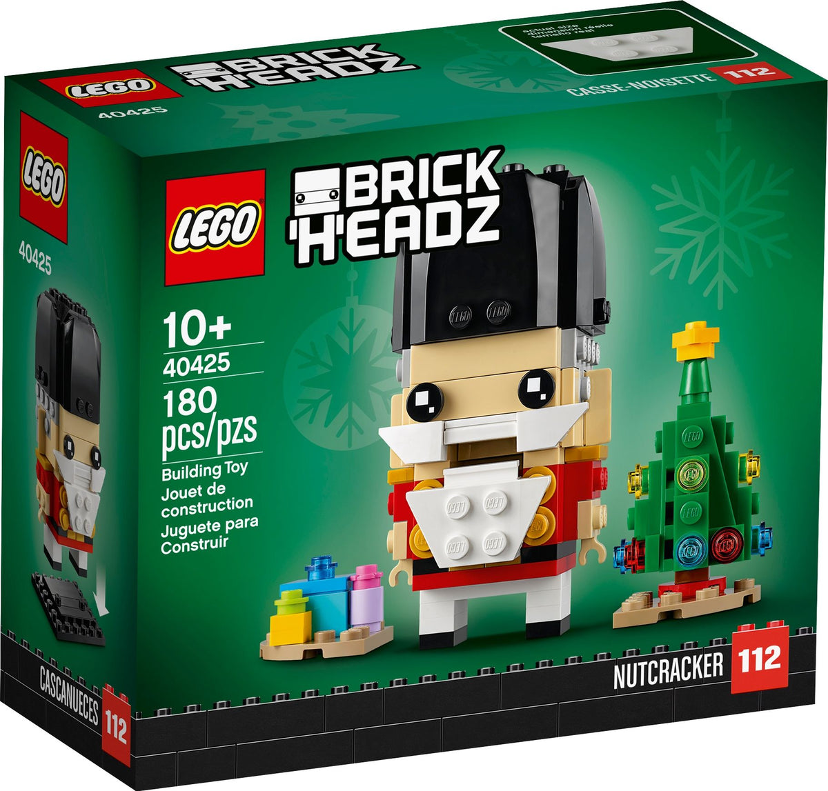 LEGO 40425 BrickHeadz Nussknacker, 180 Teile
