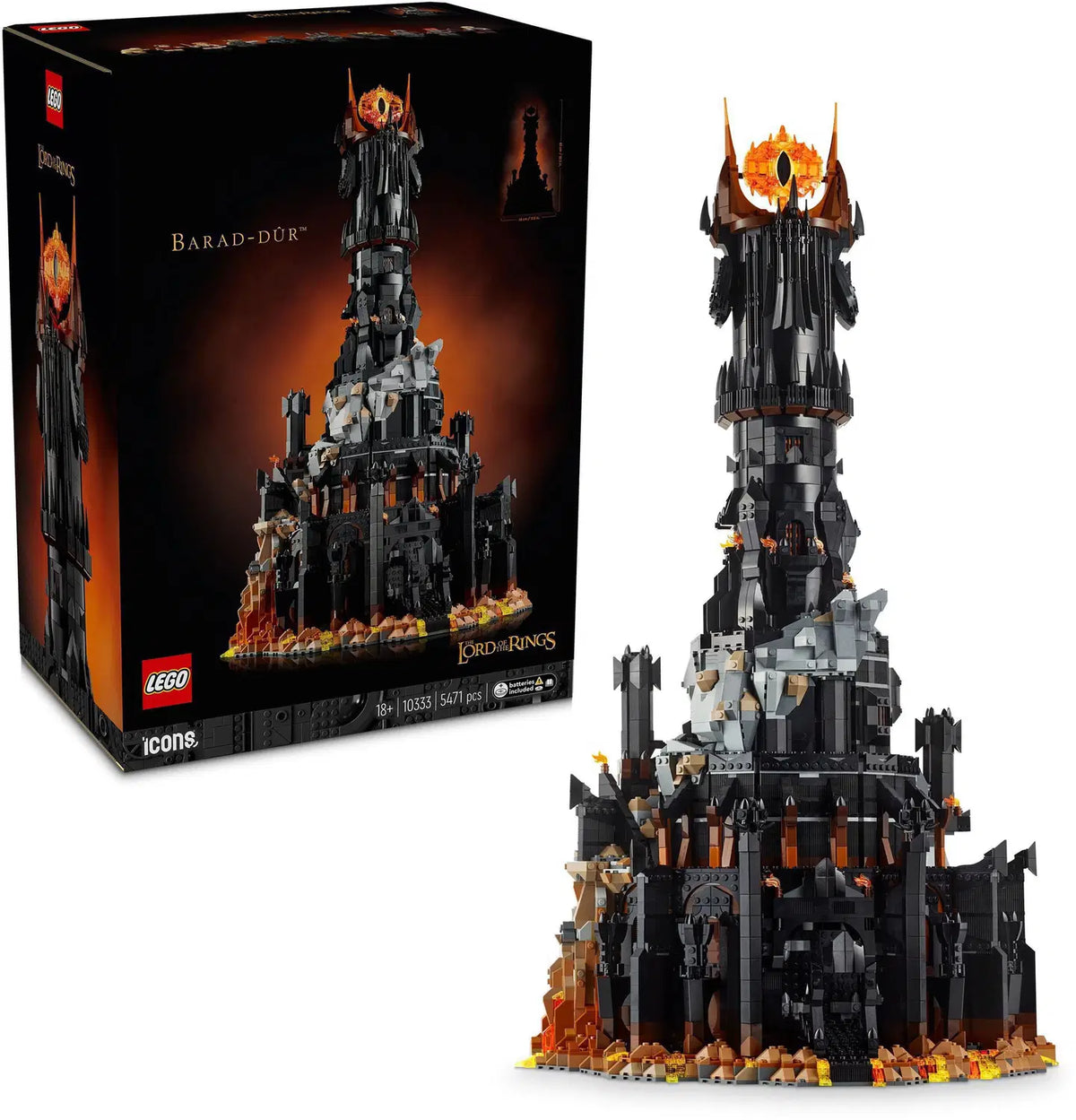 LEGO® Icons 10333 Der Herr der Ringe: Barad-dûr™
