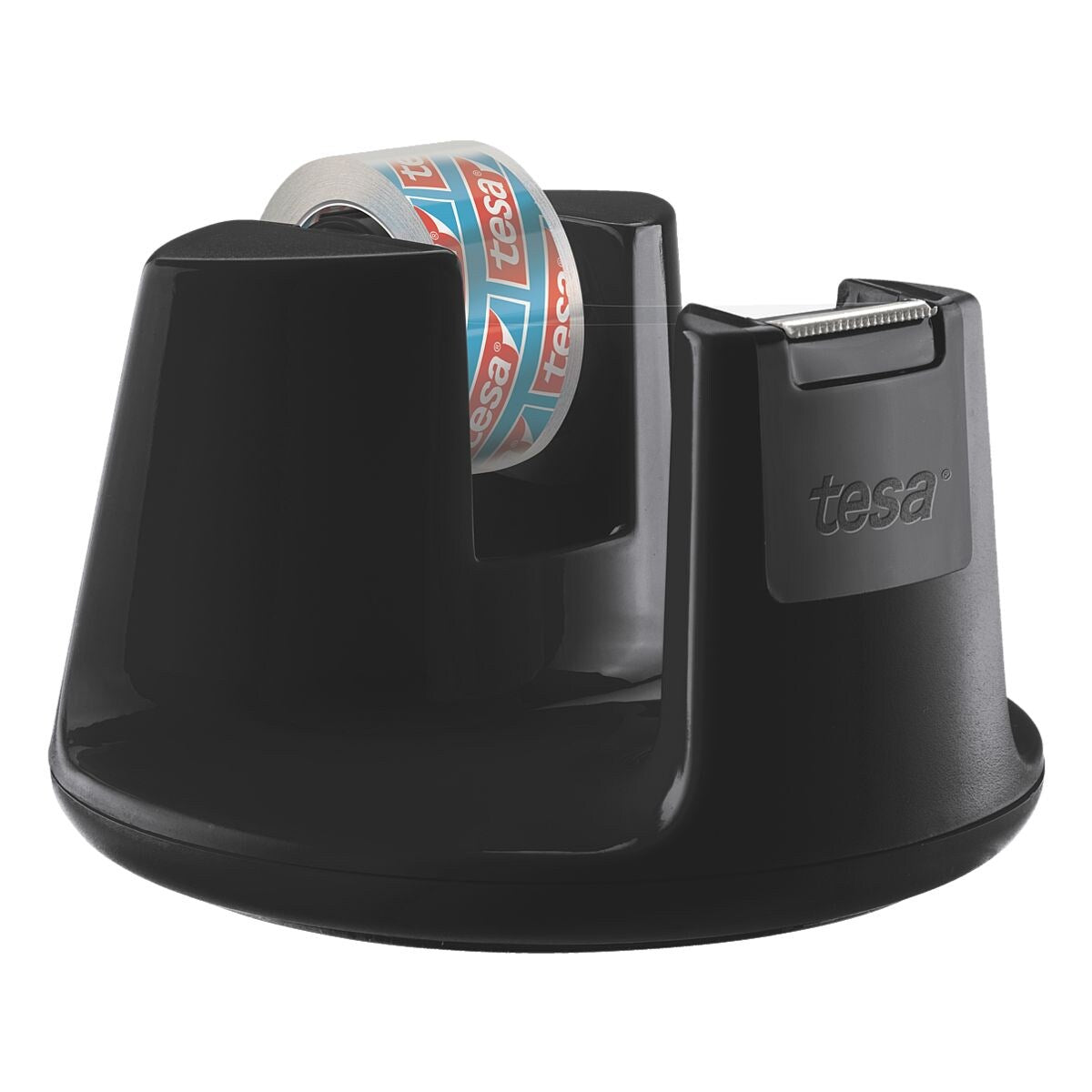 tesa Tischabroller Easy Cut Compact schwarz 15mm x 10m