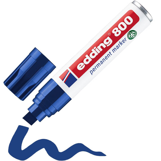 edding 800 Permanent-Marker blau – Einzelstift