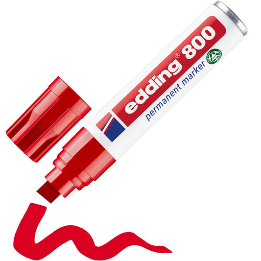 edding 800 Permanent-Marker rot – Einzelstift