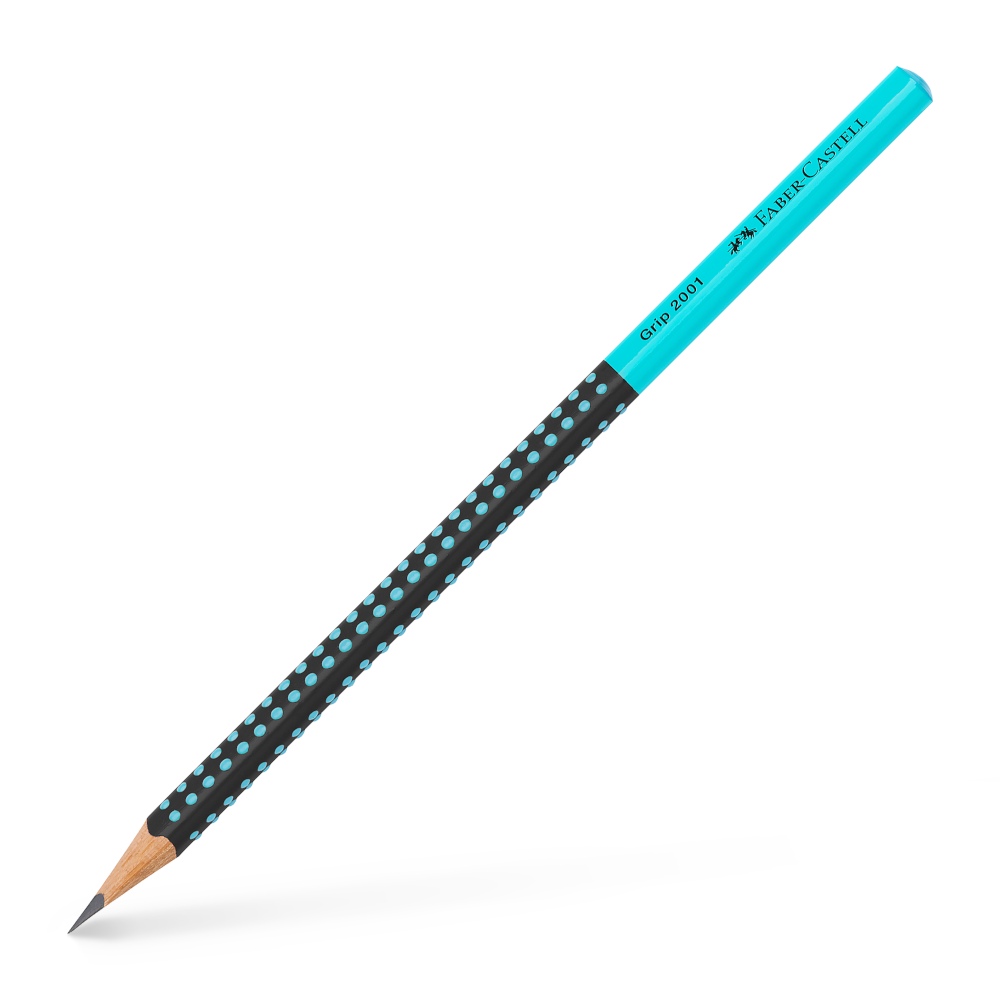 Faber-Castell Grip 2001 Two Tone Bleistift blau/türkis