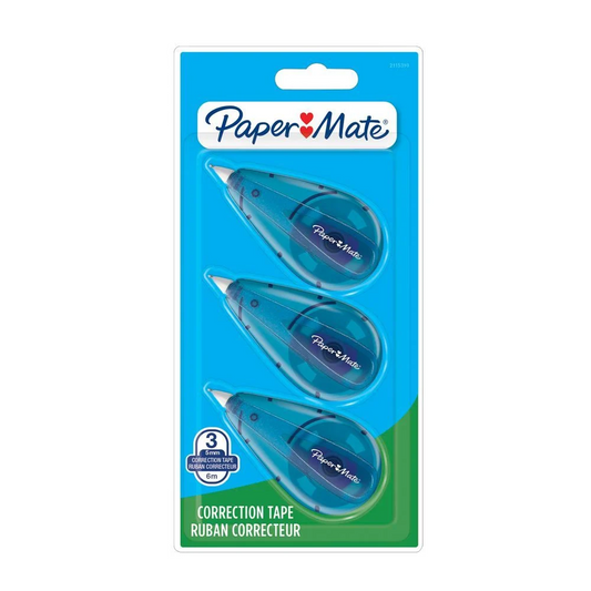 Paper Mate Econ Korrekturroller 5 mm × 6 m, 3er-Blister