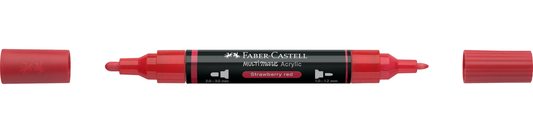 Faber-Castell Multimark Acrylic Marker – Farbe: Strawberry red