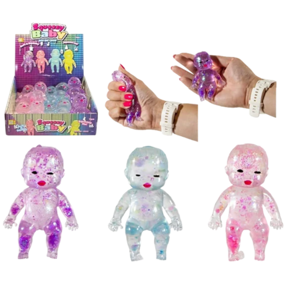 TRITON-X Stretch-O Squishy Erdbeere – 1 von 3 Designs zufällig