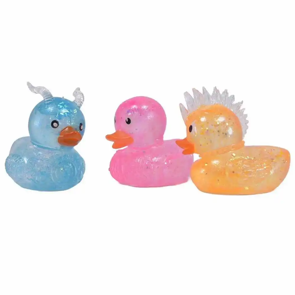 Idena Squishy Ente Stretch-O, 1 von 3 Designs zufällig