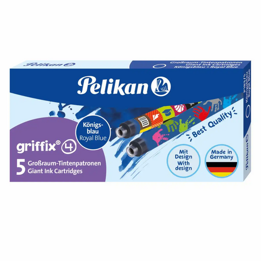 Pelikan griffix Tintenpatronen königsblau 5 St. auswaschbar
