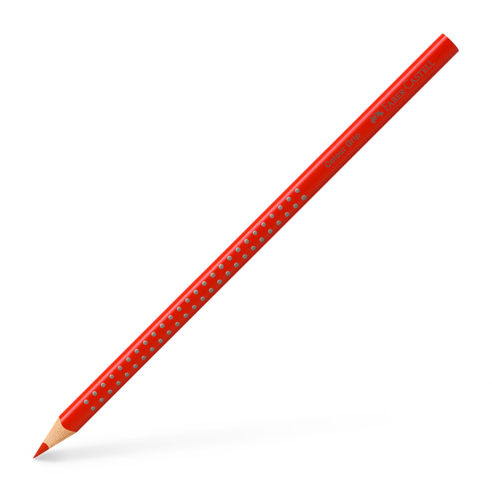 Faber-Castell Colour Grip Buntstift – Einzelstift Sunrise Red