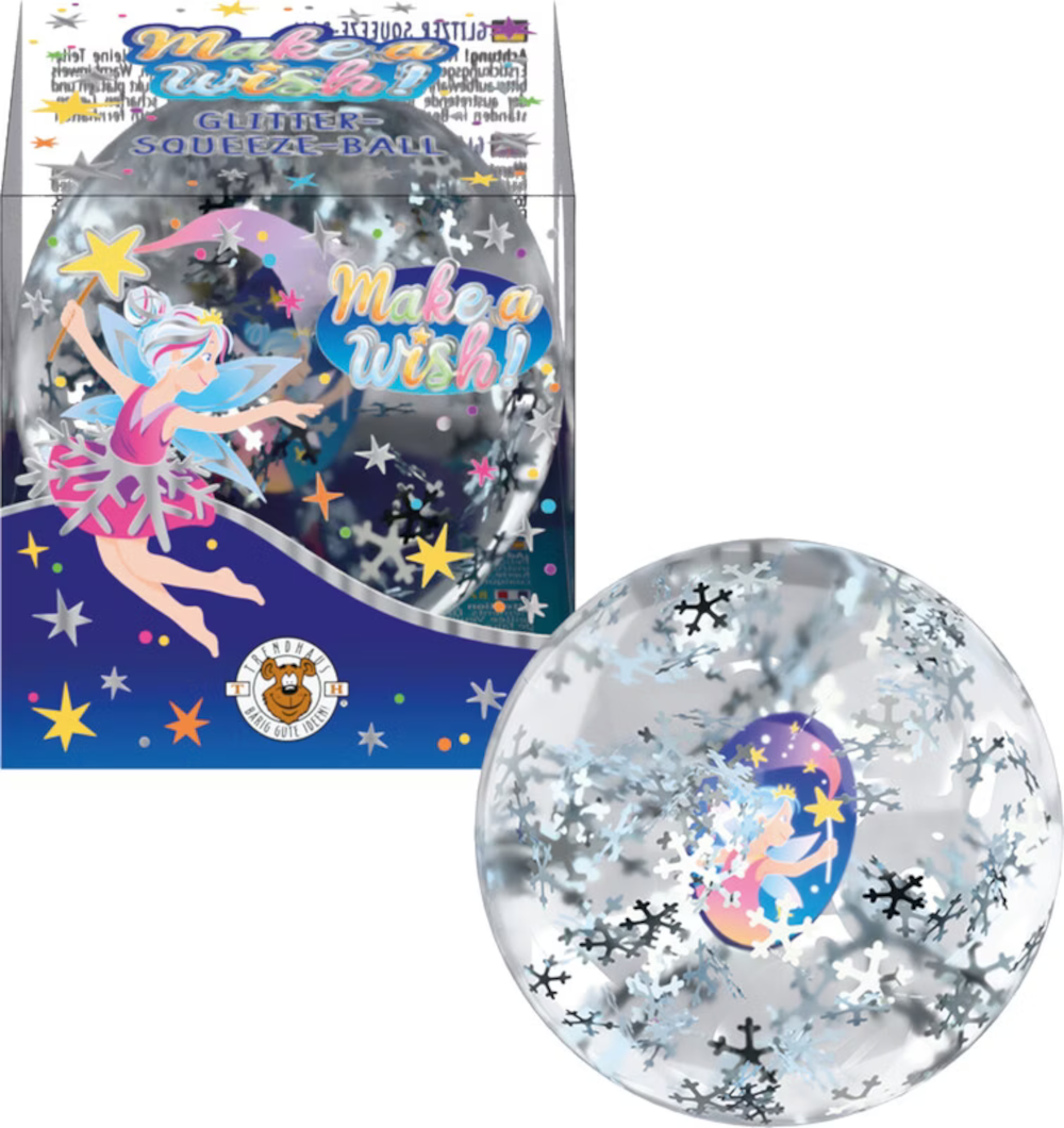 MAW Glitter-Squeeze-Ball, Glitzer-Stressball