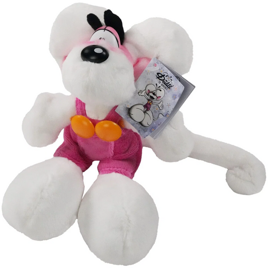 Diddl Plüschtier Diddl rosa Latzhose 20 cm (Art.-Nr. 23469)