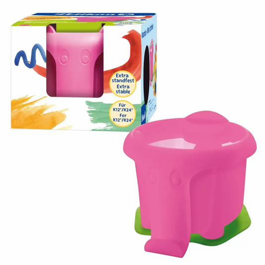 Pelikan Wasserbox Elefant pink – für Farbkasten K12 & K24