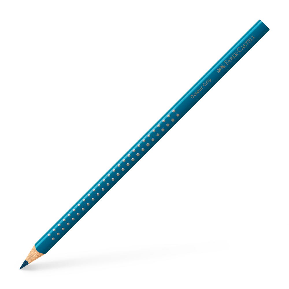 Faber-Castell Colour Grip Buntstift Lagoon Blue (1 Stift)