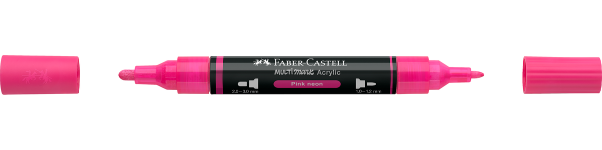 Faber-Castell Multimark Acrylic Marker – Farbe: Pink neon