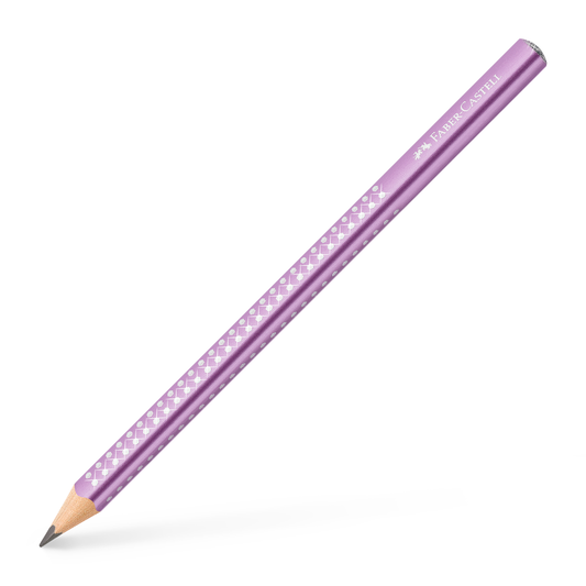 Faber-Castell Jumbo Sparkle Bleistift Violet Metallic