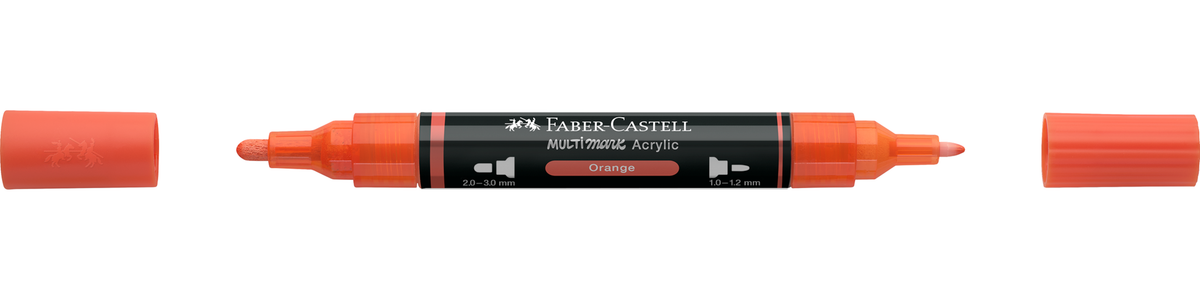 Faber-Castell Multimark Acrylic Marker – Farbe: Orange