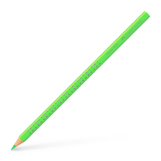 Faber-Castell Colour Grip Buntstift Neongrün – Einzelstift