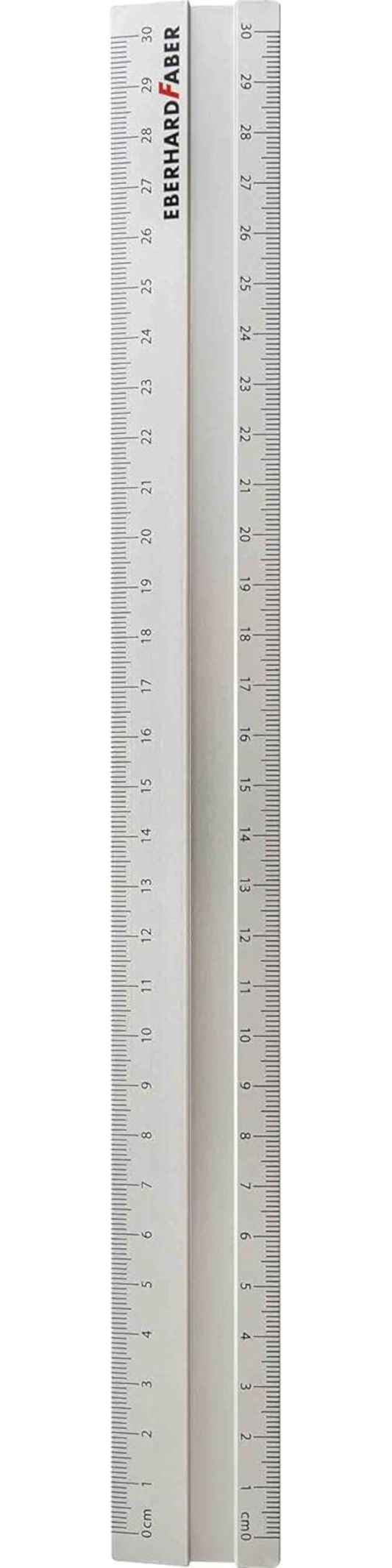 Eberhard Faber Aluminiumlineal 30 cm breit für Rechts- & Linkshand