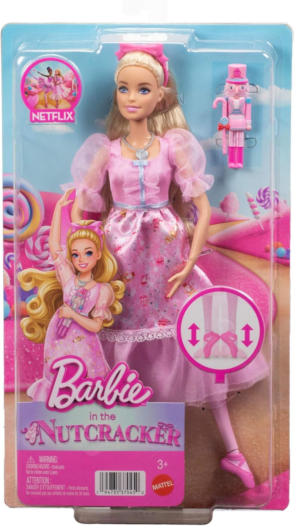 Barbie Nussknacker Clara Ballerina-Puppe – MATTEL®