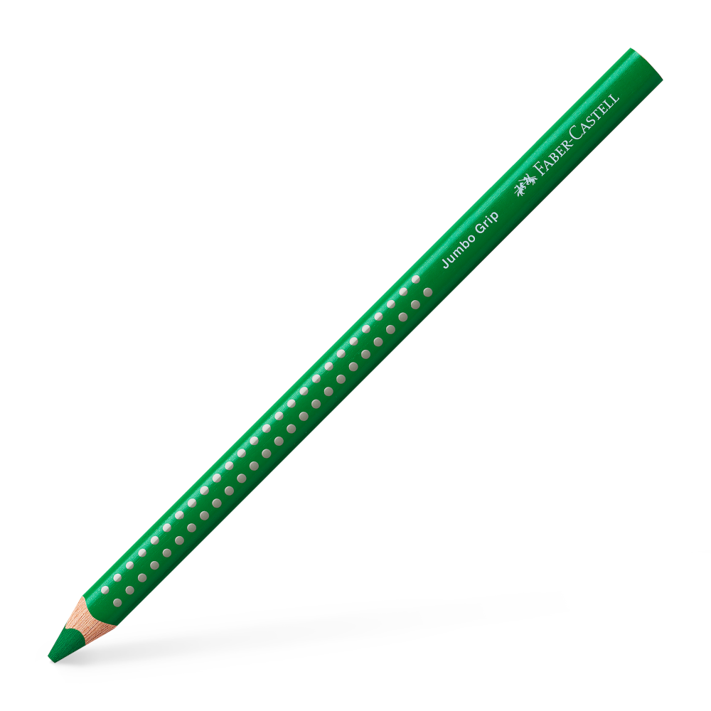 Faber-Castell Jumbo Grip Buntstift Grün – Einzelstift