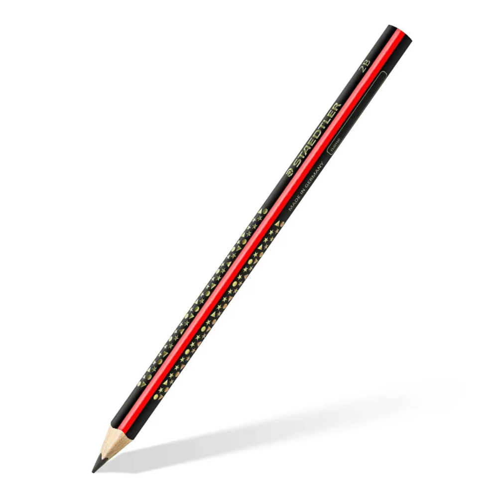 STAEDTLER tradition Bleistift 2B – Hexagonal, 3 mm Mine