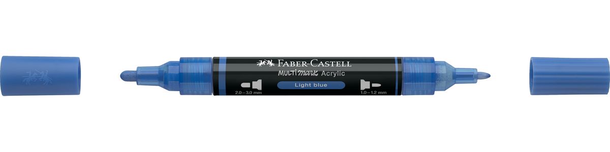 Faber-Castell Multimark Acrylic Marker – Farbe: Light blue