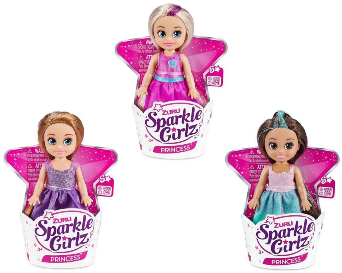Sparkle Girlz Cupcake Prinzessin 12 cm – 1 von 4, zufällig