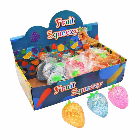 TRITON-X Squishy Erdbeere Stretch-O, 1 von 3 Designs zufällig