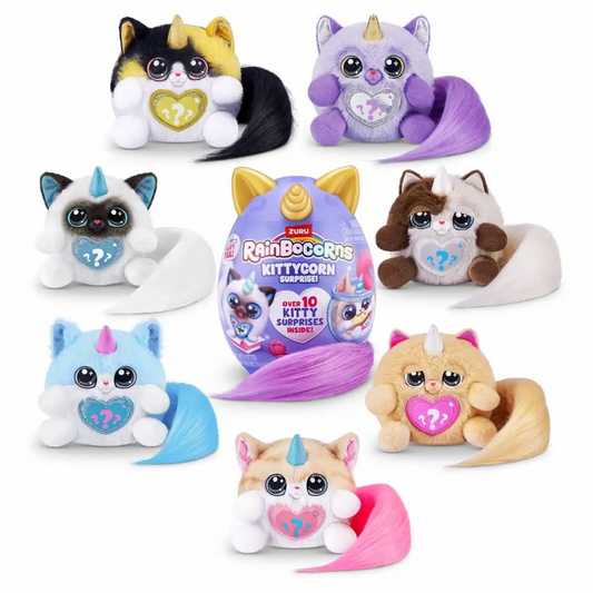 Rainbocorns KittyCorn Surprise Plüsch, 1 von 7 Designs zufällig