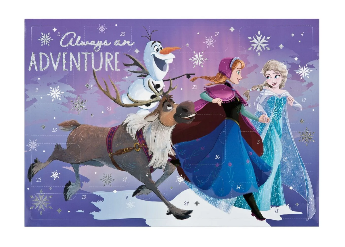 Frozen Adventskalender mit Stempeln, Puzzles & Malzubehör
