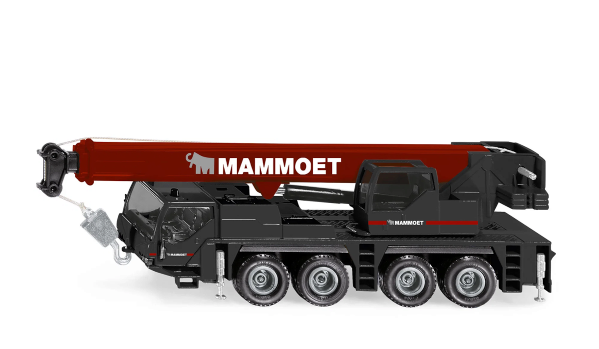 SIKU 2112 Mammoet 4-Achs-Kranwagen 1:50 Metall/Kunststoff