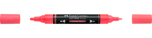 Faber-Castell Multimark Acrylic Marker – Farbe: Orange neon
